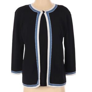 Alfred Dunner cardigan sweater set NWT PM #55762